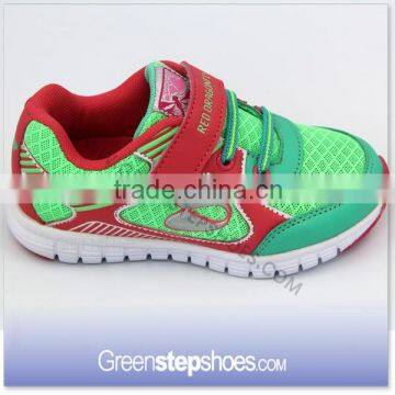 2015 Laces Velcro Red Green Child Sneaker Shoe