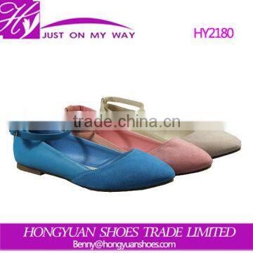 Newest Fancy Flat Shoes, comfortable flat shoes made with PU