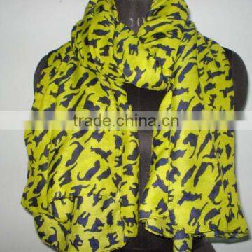 COTTON PRINTED SCARF 2014