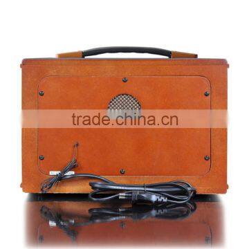 Double 3 Inch Plastic Mini Retro Speaker photo-4