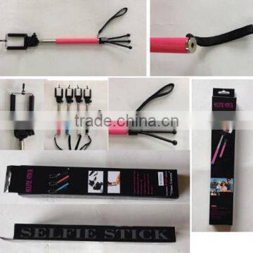 Wholesale S/S Handleheld 360 Degree Rotating Selfie Stick photo-3