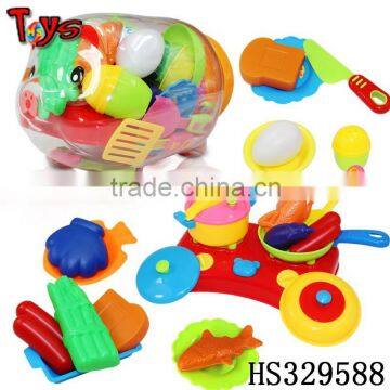 very popular!! Wholesale cheap big plastic kitchen set toy