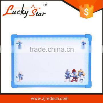 2015 mosy popular lucky star Hight quality school magnetic canvas/whiteboard/ childrens cartoon Boards