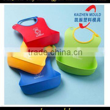 Plastic children bib mould