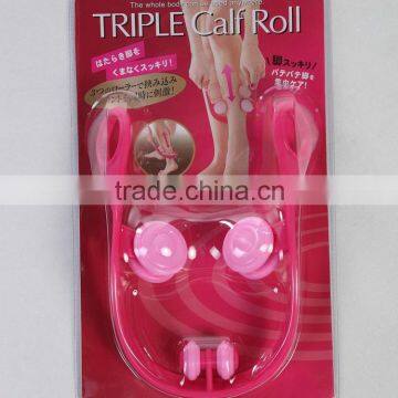 U-Shape Plastic Leg Massager,pedicure Thighs and Legs Roller Massager photo-4