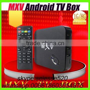 Newest Arrival Mxv S805 Quad Core Kodi Pre-installed Android4.4 tv Box Support Bluetooth Better Than mx Mx2 photo-4