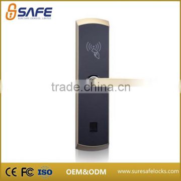 The most luxury Acrylic faceplate keyless hotel key card lock