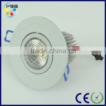 High quality 7w COB low profile led ceiling light