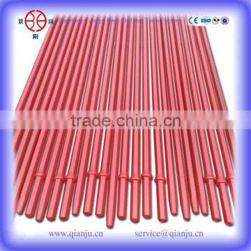 JYG H22*108MM Tapered Drill Rods and integral drill rods hedagonal drill rods