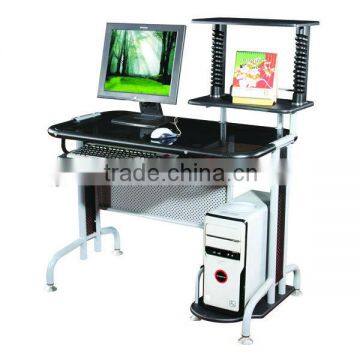 GX-208 computer table design for home & office with Glass