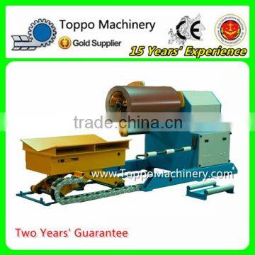 Automatic Steel Coil Decoiler with Expanding Mandrel