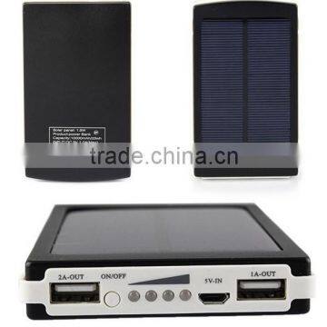 10000mah Solar Charger With Doubel Output Ports and LED Indicator photo-3