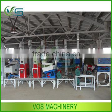 Whole set automatic working rice mill plant, paddy rice milling plant, rice husker plant hot sale