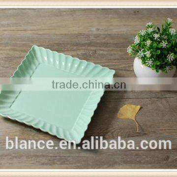 Colorful Dinner Plates Set in Square Shape photo-5