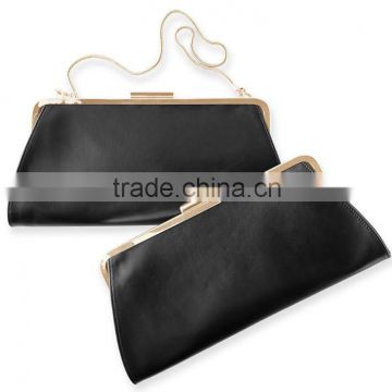 wholesale Framed Leather Clutch wallet