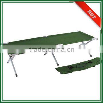 OEM Wholesale Lightweight Metal Cot Military Camping Folding Bed photo-5