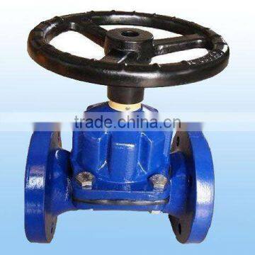 Cast iron Diaphragm Valve with Rubber lined PN16