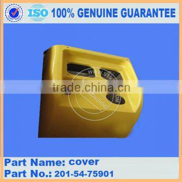 High quality excavator parts PC60-7 cover 201-54-75901 right side cover