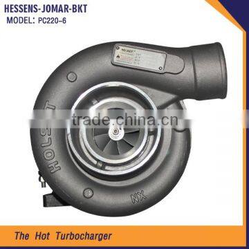 machinery spare parts PC220-6 turbo charger