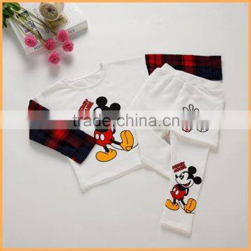 2015 new products baby girls clothing set animal