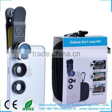 accesoires smartphone 2016 lens mini mobile attachment 198 fisheye telescope lens