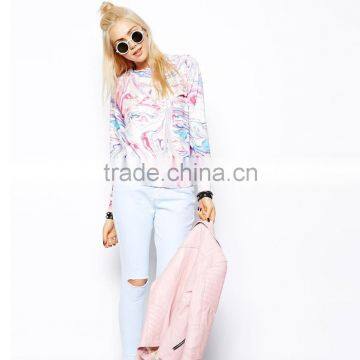 100% Polyester Custom Printing Hooodies, Sublimation Women Hoodies photo-4