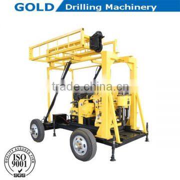 XYT-1 hydraulic multi-usage trailer-mounted drilling rig