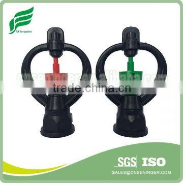 1706 1/2&3/4 inch female butterfly mico sprinkler with rotating wheel for irrigation