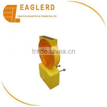 Yellow traffic led light