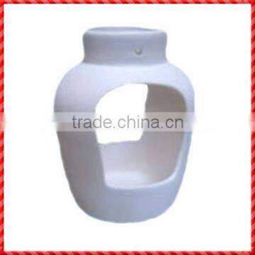 High Quality Ceramic Wholesale Custom White Pet Feeder Pot