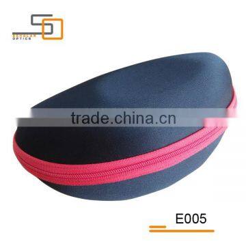 Black cheap EVA sunglasses case for sports