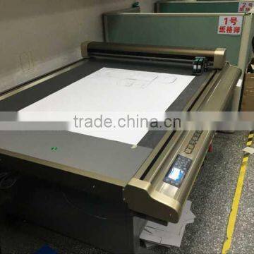 Carton box sample maker cutting table Garment Pattern Cutting Plotter