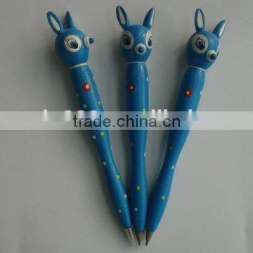 promotional best selling cute wooden wood ballpoint pen for student