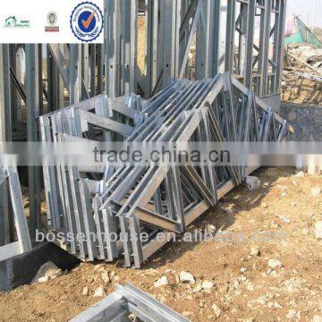 Cold-formed galvanized light steel roof truss