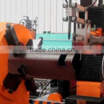 4-6 Axis Saddle Nozzle Cut Cnc Plasma and Flame Cutting Square Pipes Machine photo-1