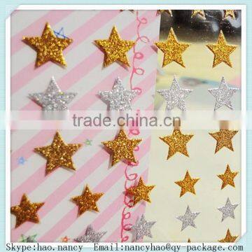 Star Stickers Glitter Label Sticker