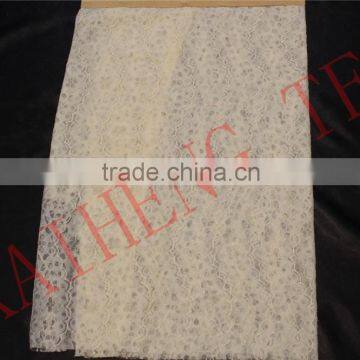 new spring polyester and spandex lace fabric European