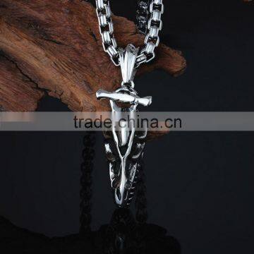 Latest Fashion Stainless Steel Casting Animal Bone Pendant photo-5
