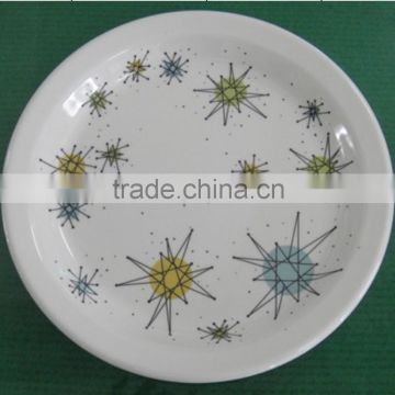 8.5inch melamine round plate