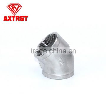 45 Degree Elbow Threaded stainles steel pipe fitting