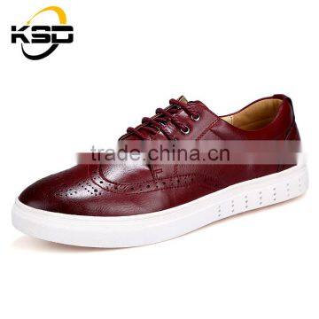 Men Casual Leather Shoes Non-Slipping Cheap Slip on Shoes For Men