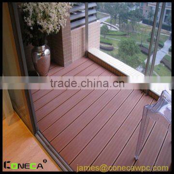 FSC Outdoor All Weather WPC Hollow Decking Water Proof,UV,Fire,Weather resist