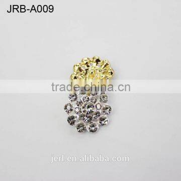 Newest crystal bulk rhinestone buttons for clothing