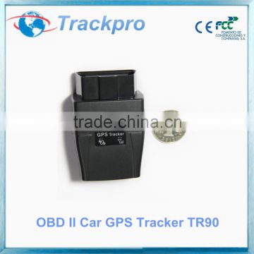 Supports multiple alarm gps tracker OBDII device