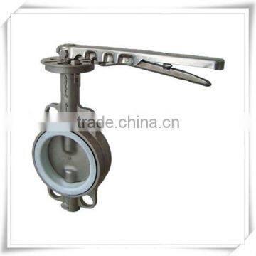 Big discount for high temperature stainless steel body butterfly valve