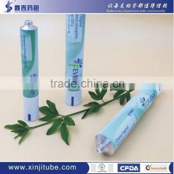 GMP standard factory supply Chocolate food Type aluminium collapsible tube packaging