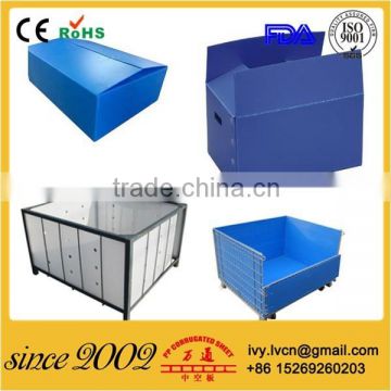 Folding Corrugated Plastic Box For Storage,Corrugated Plastic Packing Box