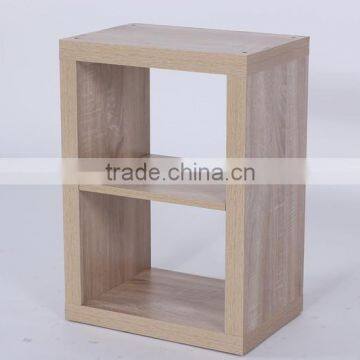 NOAHSION 2 Layers Book Shelf Or Bookcase Made Up Of Honey Comb