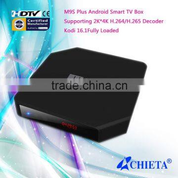 Bluetooth4.0 Media Player Android TV Box AmlogicS905 OTT Smart TV Box