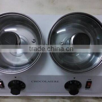 Stainless Steel Electric 2 Pot Commercial Chocolate Melting Pot , Machine for Choolate Melting photo-3